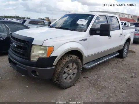 1FTFW1EV4AFD73060 — 2010 Ford F-150, фото 2 с аукциона IAAI, Передняя часть