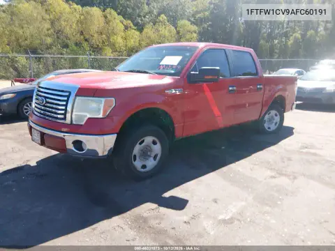 2010 Ford F-150 Fx2 Sport/Harley-Davidson/King Ranch/Lariat/Platinum/Xl/Xlt VIN 1FTFW1CV9AFC60191 фото 3