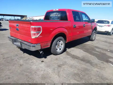 2010 Ford F-150 Fx2 Sport/Harley-Davidson/King Ranch/Lariat/Platinum/Xl/Xlt VIN 1FTFW1CV9AFC60191 фото 5