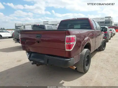 1FTEX1C86AFA04187 — 2010 Ford F-150, фото 5 с аукциона IAAI, Передняя и задняя части