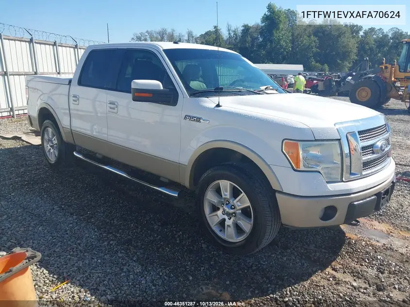 1FTFW1EVXAFA70624 — 2010 Ford F-150, фото 2 с аукциона IAAI, Левый бок