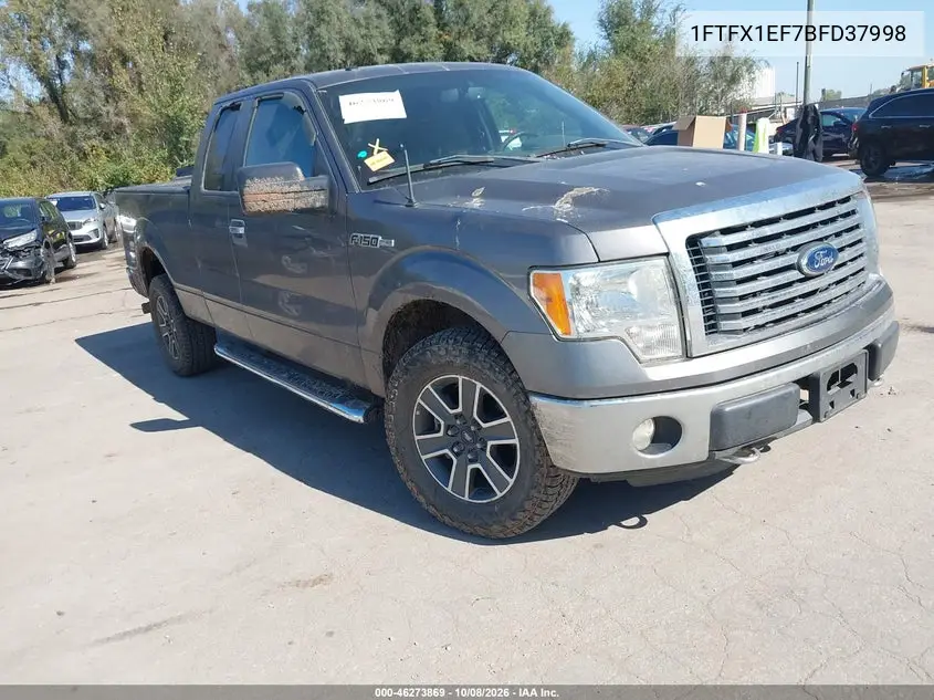 2011 Ford F-150 Xlt VIN 1FTFX1EF7BFD37998 фото 2