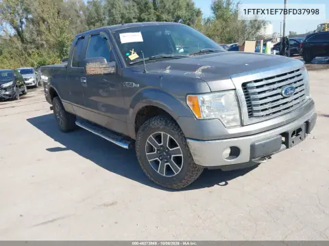 1FTFX1EF7BFD37998 — 2011 Ford F-150, Град, фото до ремонта