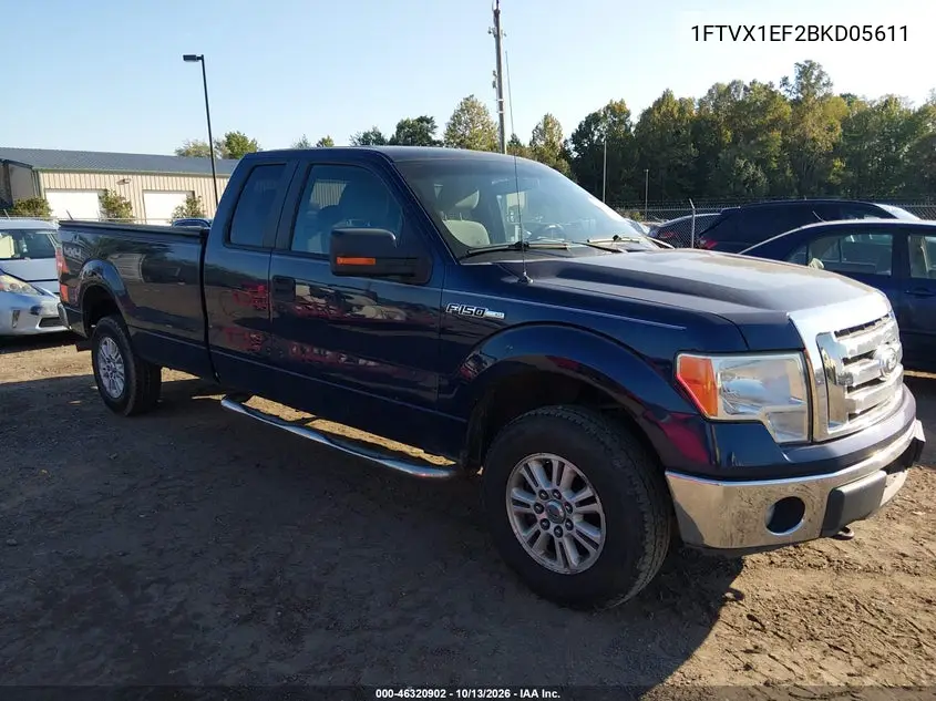 1FTVX1EF2BKD05611 — 2011 Ford F-150, фото 2 с аукциона IAAI, Не указано