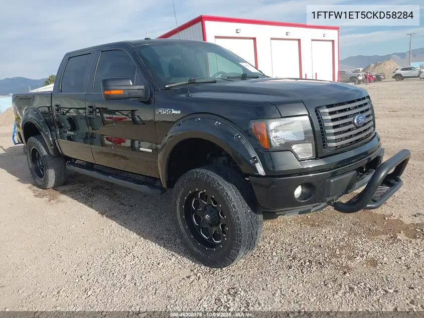 2012 Ford F-150 Fx4 VIN 1FTFW1ET5CKD58284 фото 2