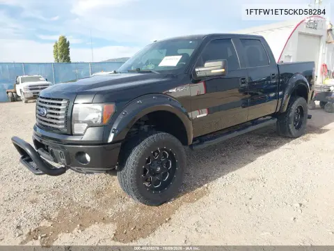 2012 Ford F-150 Fx4 VIN 1FTFW1ET5CKD58284 фото 3
