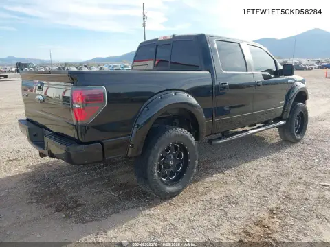 2012 Ford F-150 Fx4 VIN 1FTFW1ET5CKD58284 фото 5