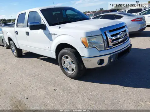 1FTFW1CT1CKD71200 — 2012 Ford F-150, Естественный износ, фото до ремонта