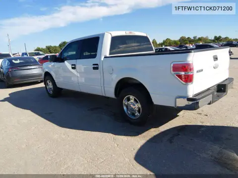 2012 Ford F-150 Xlt VIN 1FTFW1CT1CKD71200 фото 3