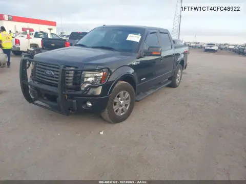 2012 Ford F-150 Fx2 VIN 1FTFW1CT4CFC48922 фото 3