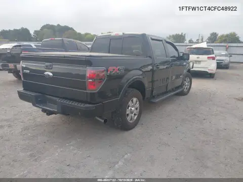 2012 Ford F-150 Fx2 VIN 1FTFW1CT4CFC48922 фото 5