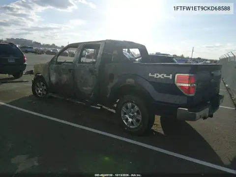 1FTFW1ET9CKD68588 — 2012 Ford F-150, фото 3 с аукциона IAAI, Внешний пожар