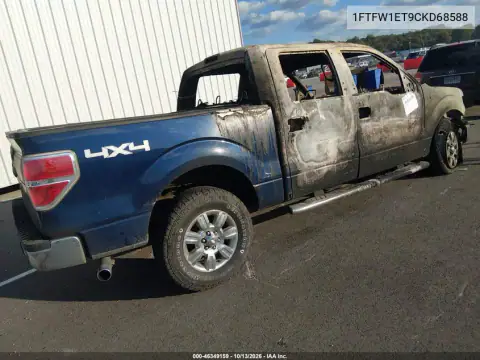 1FTFW1ET9CKD68588 — 2012 Ford F-150, фото 4 с аукциона IAAI, Внешний пожар