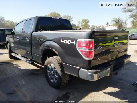 2013 Ford F-150 Xlt VIN 1FTFW1ET9DKD52022 фото 3