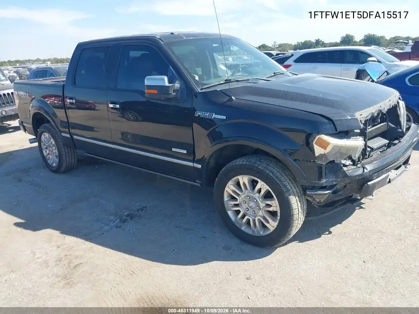 2013 Ford F-150 Platinum VIN 1FTFW1ET5DFA15517 фото 2