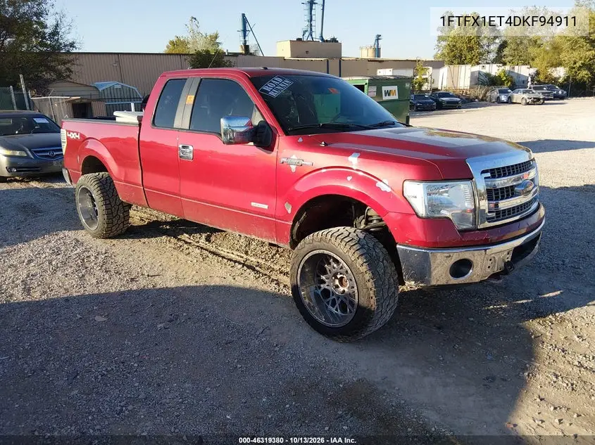 1FTFX1ET4DKF94911 — 2013 Ford F-150, фото 2 с аукциона IAAI, Биологическая опасность