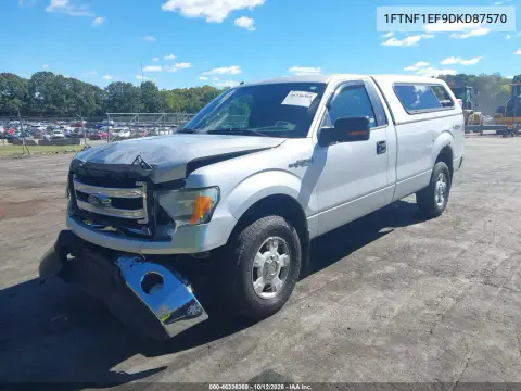 2013 Ford F-150 Xlt VIN 1FTNF1EF9DKD87570 фото 3