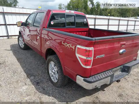 1FTFW1EF5DKG17822 — 2013 Ford F-150, фото 4 с аукциона IAAI, Боковая часть