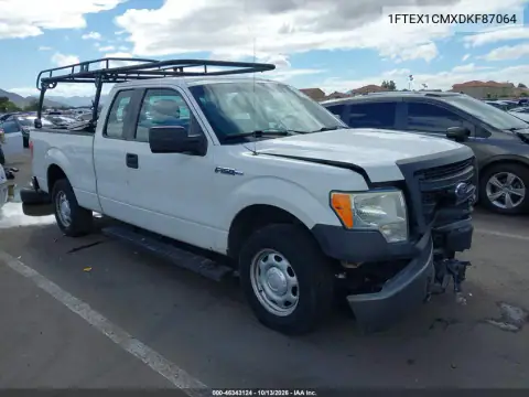 1FTEX1CMXDKF87064 — 2013 Ford F-150, Передняя часть, фото до ремонта