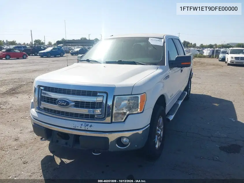 2013 Ford F-150 Xlt VIN 1FTFW1ET9DFE00000 фото 3