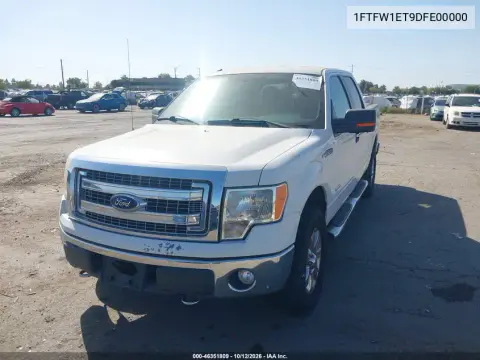 1FTFW1ET9DFE00000 — 2013 Ford F-150, Естественный износ, фото до ремонта
