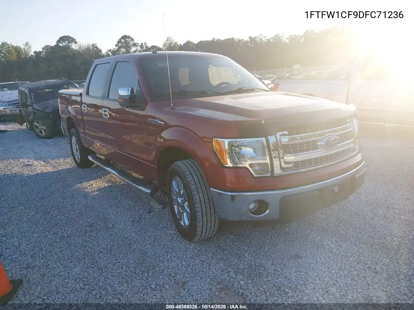 1FTFW1CF9DFC71236 — 2013 Ford F-150, фото 2 с аукциона IAAI, Левый бок
