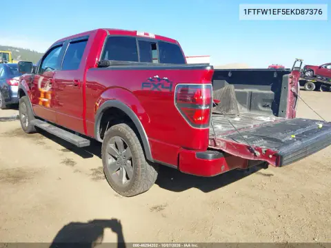 2014 Ford F-150 Fx4 VIN 1FTFW1EF5EKD87376 фото 4