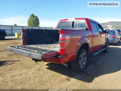 2014 Ford F-150 Fx4 VIN 1FTFW1EF5EKD87376 фото 5