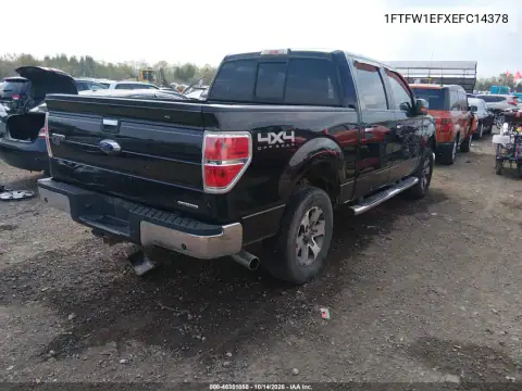 1FTFW1EFXEFC14378 — 2014 Ford F-150, фото 5 с аукциона IAAI, Передняя часть
