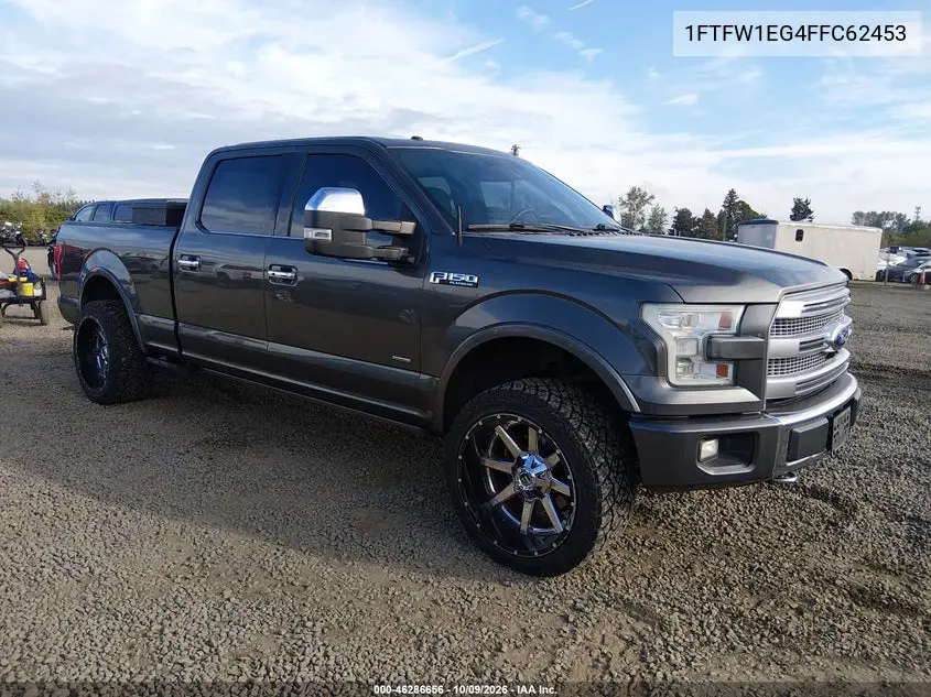 2015 Ford F-150 Platinum VIN 1FTFW1EG4FFC62453 фото 2