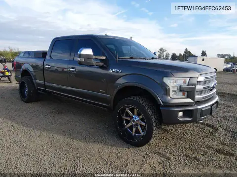 1FTFW1EG4FFC62453 — 2015 Ford F-150, Сзади слева, фото до ремонта