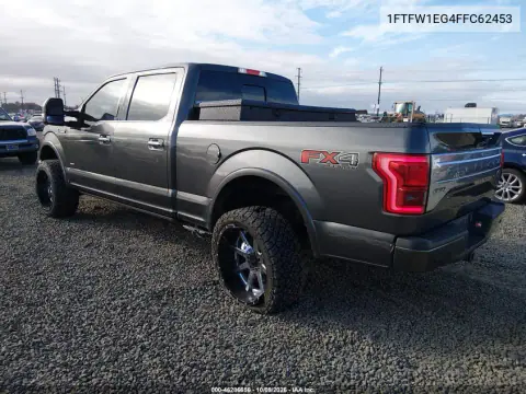 2015 Ford F-150 Platinum VIN 1FTFW1EG4FFC62453 фото 4