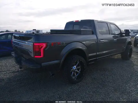 2015 Ford F-150 Platinum VIN 1FTFW1EG4FFC62453 фото 5