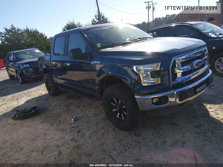 1FTEW1EP6FFB19399 — 2015 Ford F-150, фото 2 с аукциона IAAI, Задняя часть