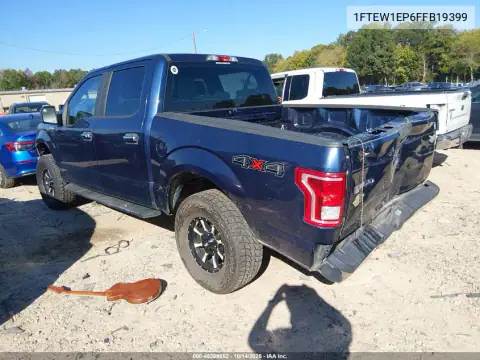 1FTEW1EP6FFB19399 — 2015 Ford F-150, фото 4 с аукциона IAAI, Задняя часть