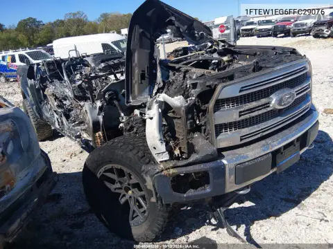 1FTEW1EG6FFC29076 — 2015 Ford F-150, Полный пожар, фото до ремонта