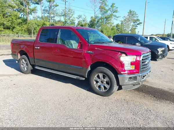 1FTEW1EF4GFB08569 — 2016 Ford F-150, Передняя часть (Front End), фото до ремонта