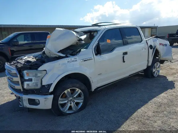1FTEW1EG3GFA64248 — 2016 Ford F-150, фото 2 с аукциона IAAI, Опрокидывание