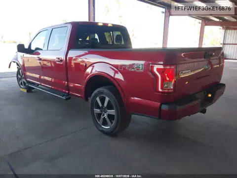 2016 Ford F-150 Xlt VIN 1FTFW1EF3GKE16876 фото 4