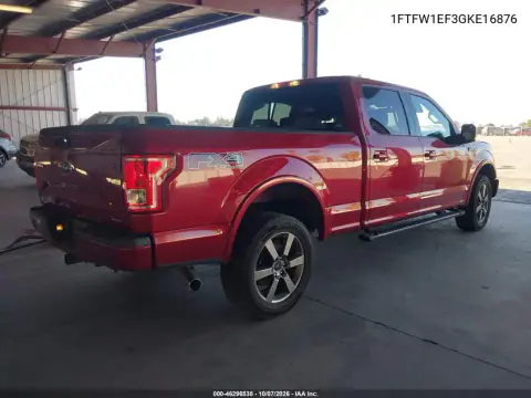2016 Ford F-150 Xlt VIN 1FTFW1EF3GKE16876 фото 5