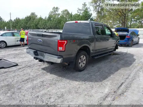 2016 Ford F-150 Xlt VIN 1FTEW1EG4GFC19602 фото 5