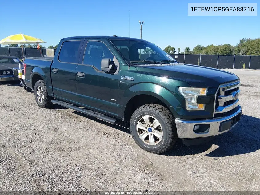 2016 Ford F-150 Xlt VIN 1FTEW1CP5GFA88716 фото 2