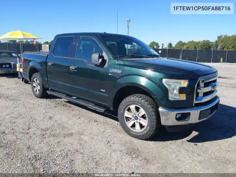 1FTEW1CP5GFA88716 — 2016 Ford F-150, Естественный износ, фото до ремонта