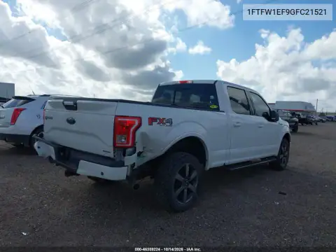 1FTFW1EF9GFC21521 — 2016 Ford F-150, фото 5 с аукциона IAAI, Левый и правый бока
