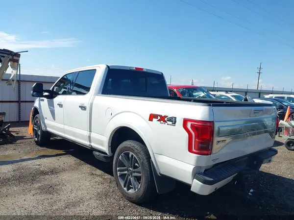1FTFW1EG3HFA52672 — 2017 Ford F-150, фото 3 с аукциона IAAI, Задняя часть