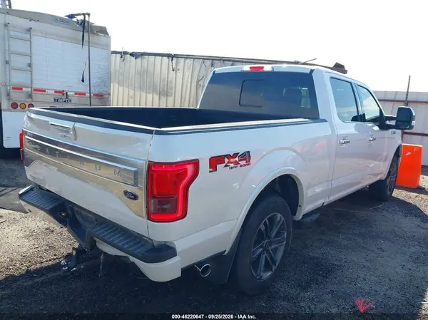 1FTFW1EG3HFA52672 — 2017 Ford F-150, фото 4 с аукциона IAAI, Задняя часть