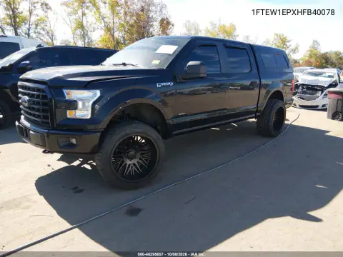 2017 Ford F-150 Xl VIN 1FTEW1EPXHFB40078 фото 3