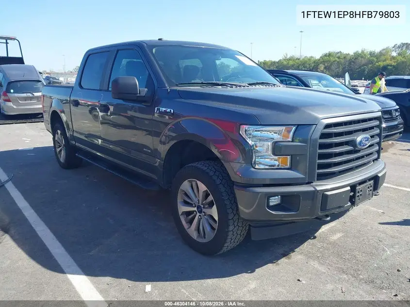 2017 Ford F-150 Xl VIN 1FTEW1EP8HFB79803 фото 2