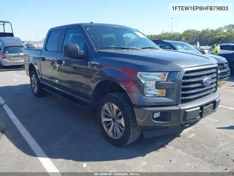 1FTEW1EP8HFB79803 — 2017 Ford F-150, Левая сторона, фото до ремонта