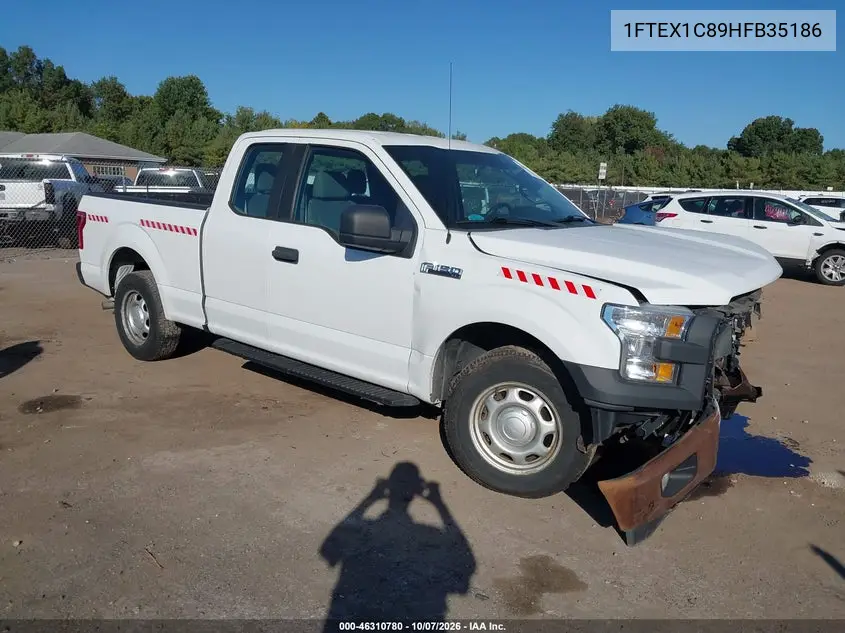 2017 Ford F-150 Xl VIN 1FTEX1C89HFB35186 фото 1